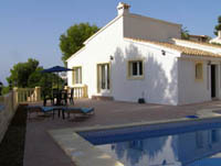 Moraira villa for rent by owner